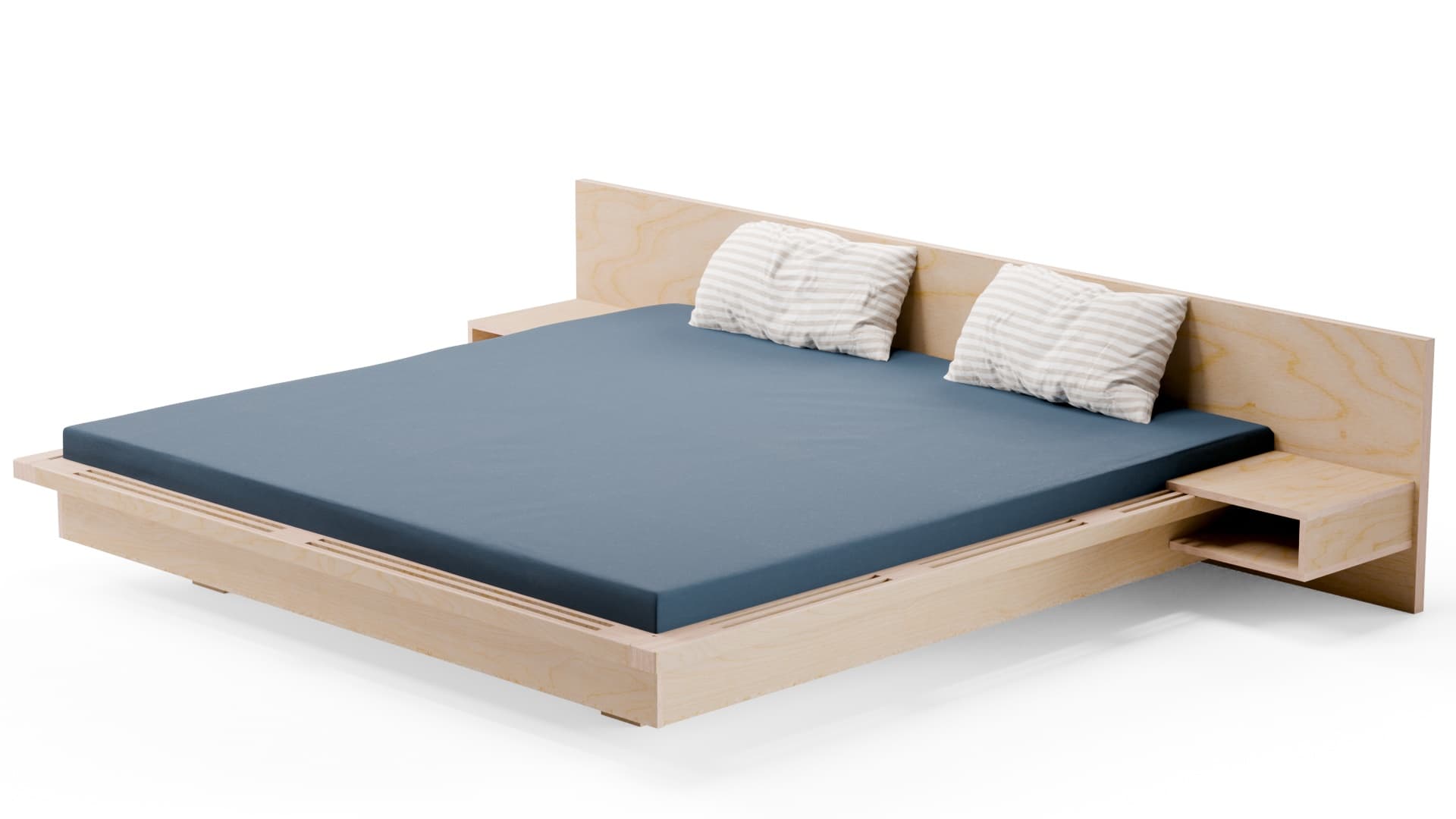 Bett Rio Birke 200x200 cm