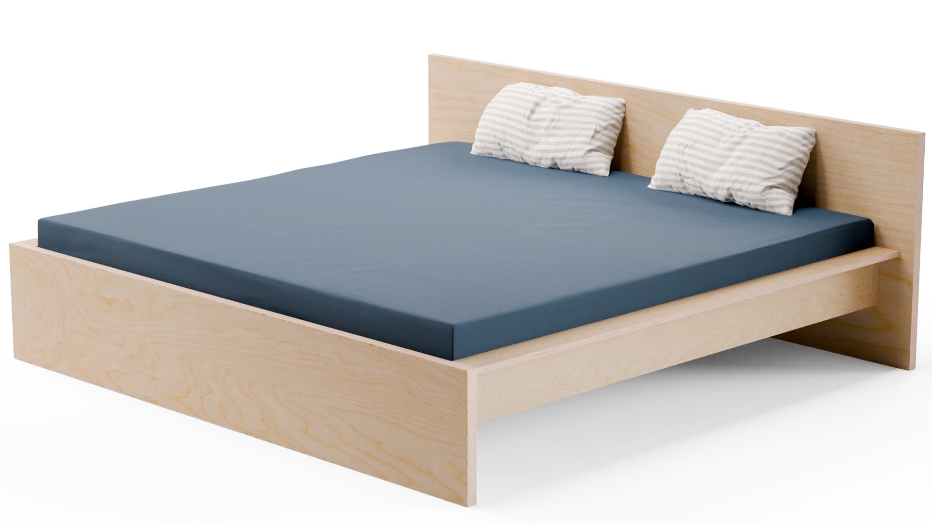 Bett Wien Birke 200x200 cm