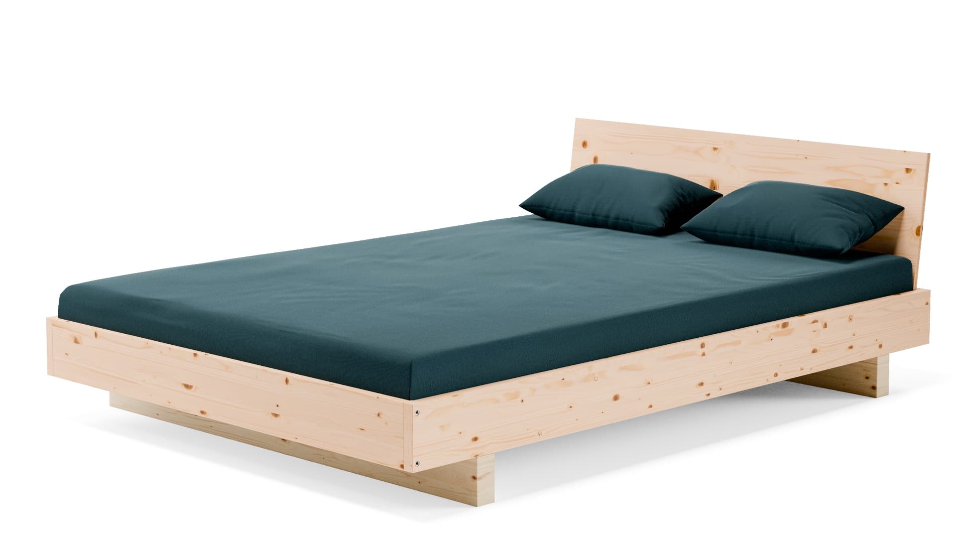 Bett Stuttgart Zirbenholz 160x200 cm