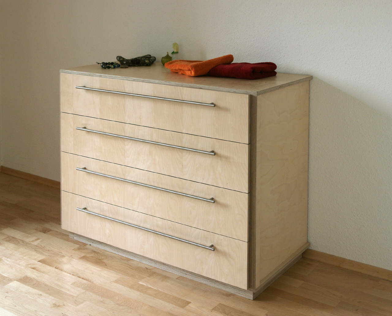 Wooden storage unit